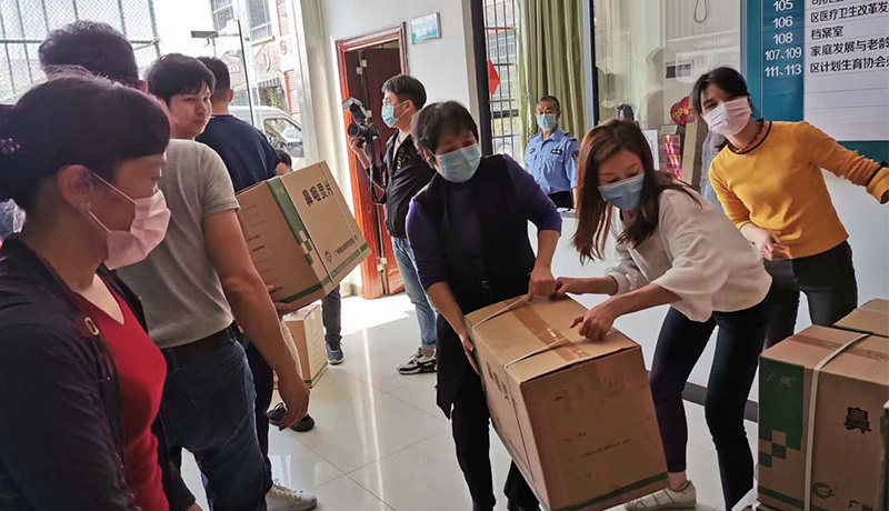 >為一線人員筑起一道生命防線！